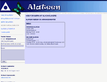 Tablet Screenshot of alateen.dk